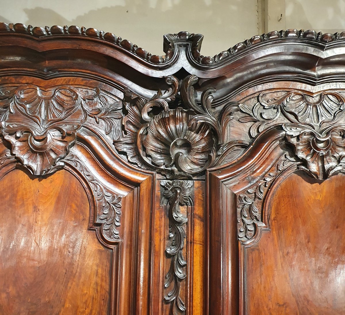 Importante Armoire Vallée Du Rhone Epoque Louis XV-photo-3