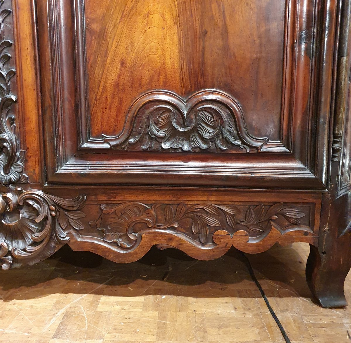Importante Armoire Vallée Du Rhone Epoque Louis XV-photo-5