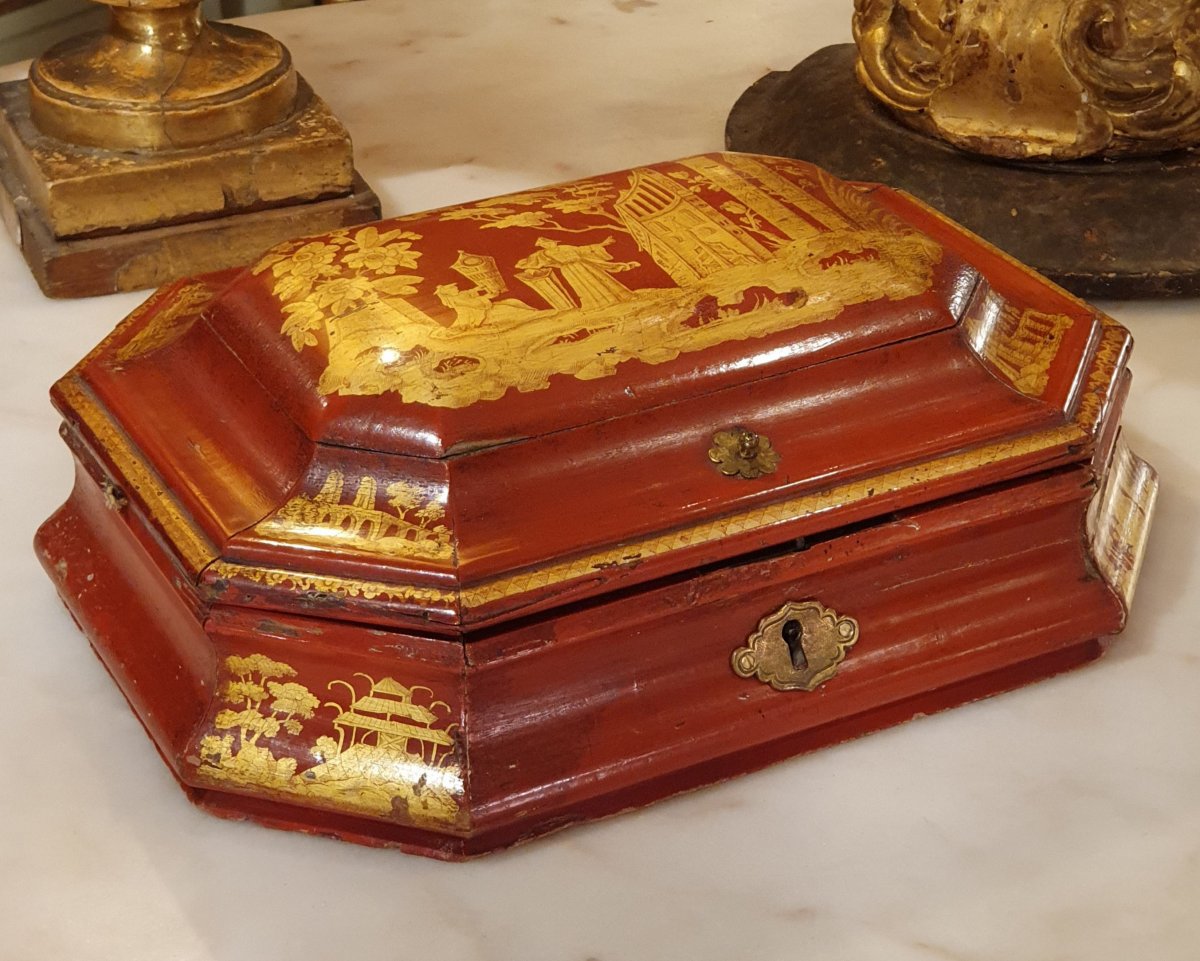 Rare Regency Period Wig Box