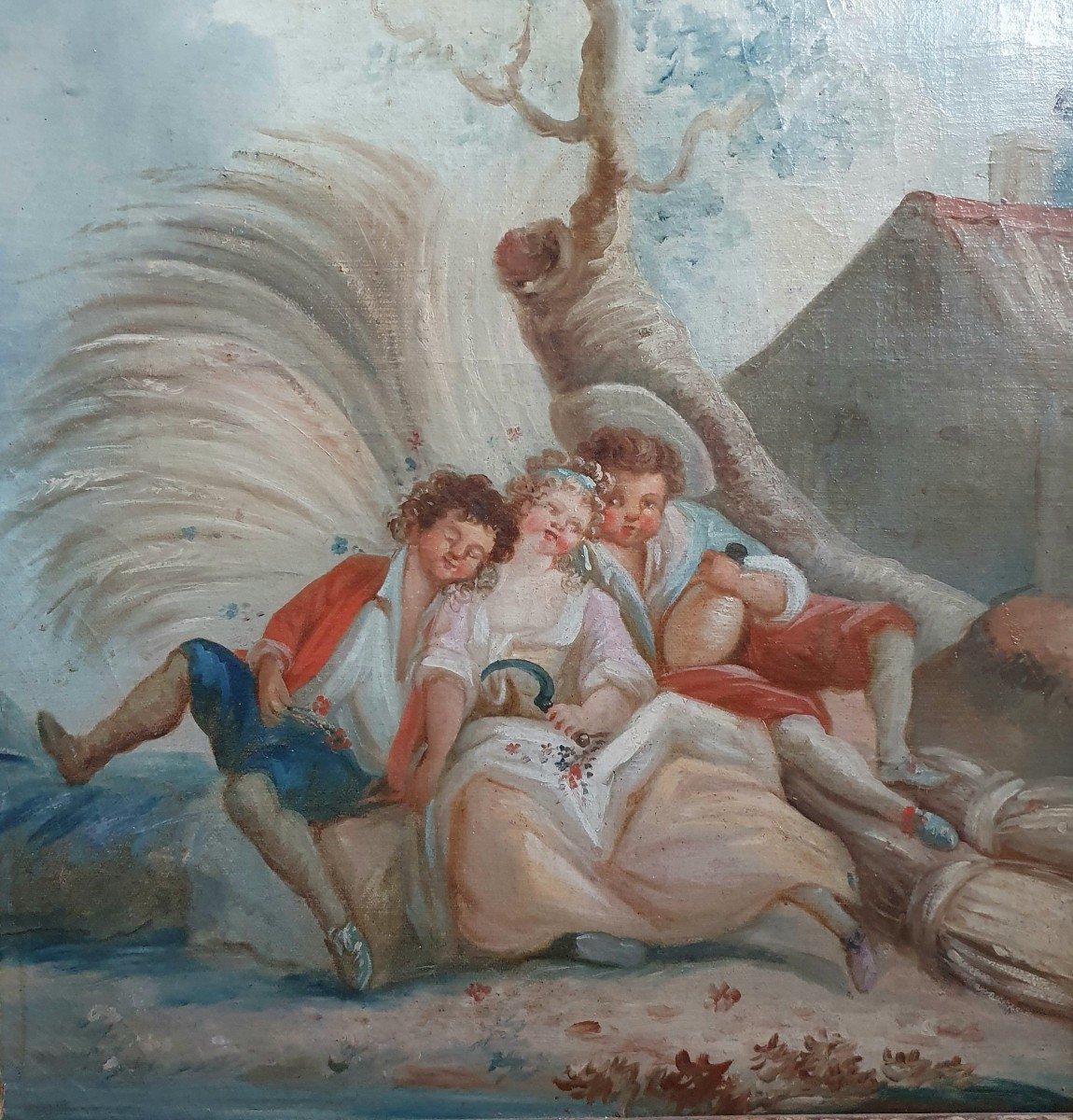 Country Scene Louis XVI Period-photo-4