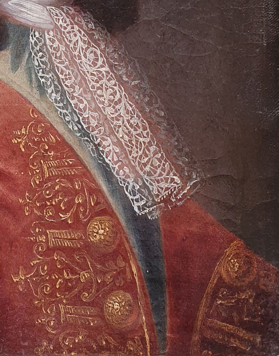 Portrait de Louis De France Epoque Régence-photo-4