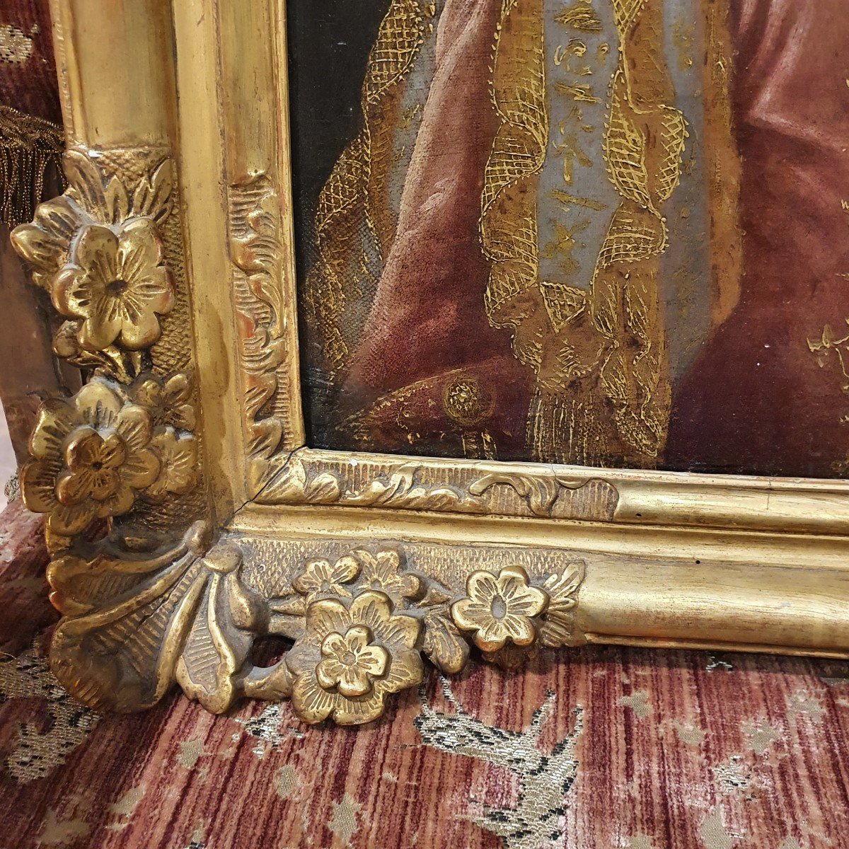 Portrait de Louis De France Epoque Régence-photo-2