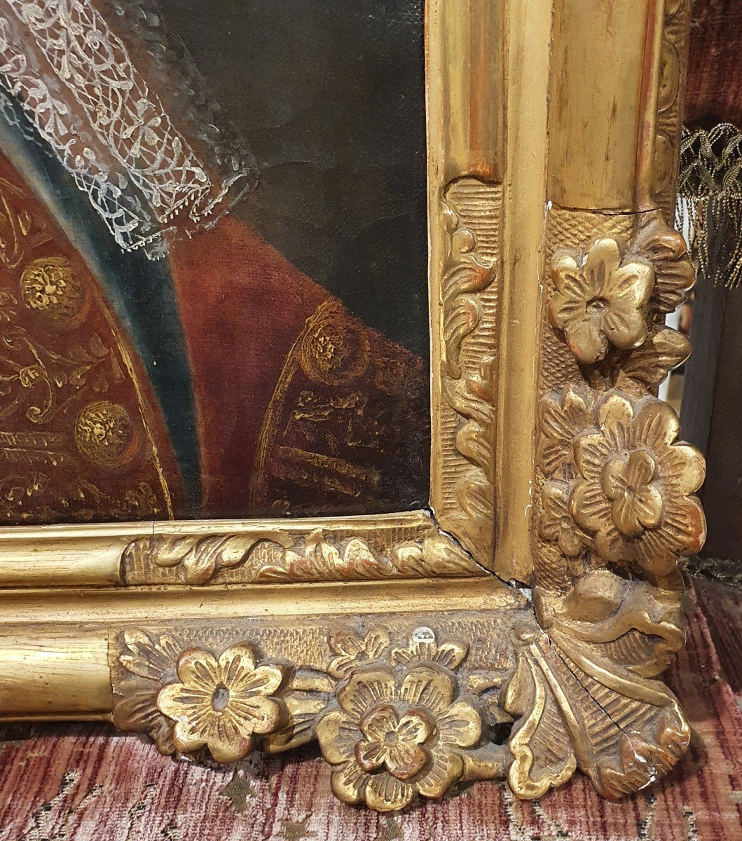 Portrait de Louis De France Epoque Régence-photo-3