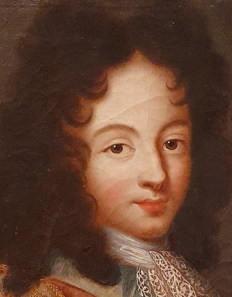 Portrait de Louis De France Epoque Régence-photo-1
