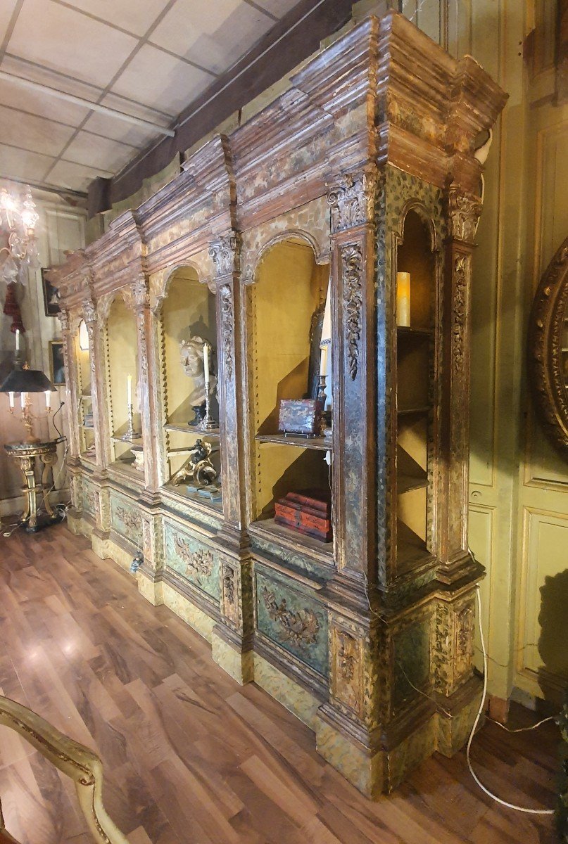 Important Meuble De Boiserie Du XVIIème Siècle-photo-2