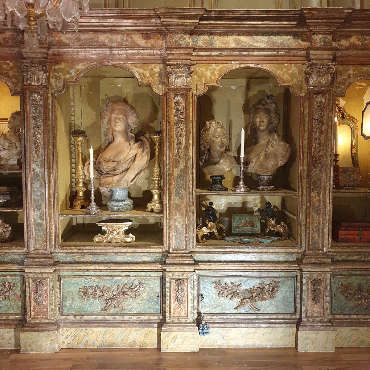 Important Meuble De Boiserie Du XVIIème Siècle-photo-3