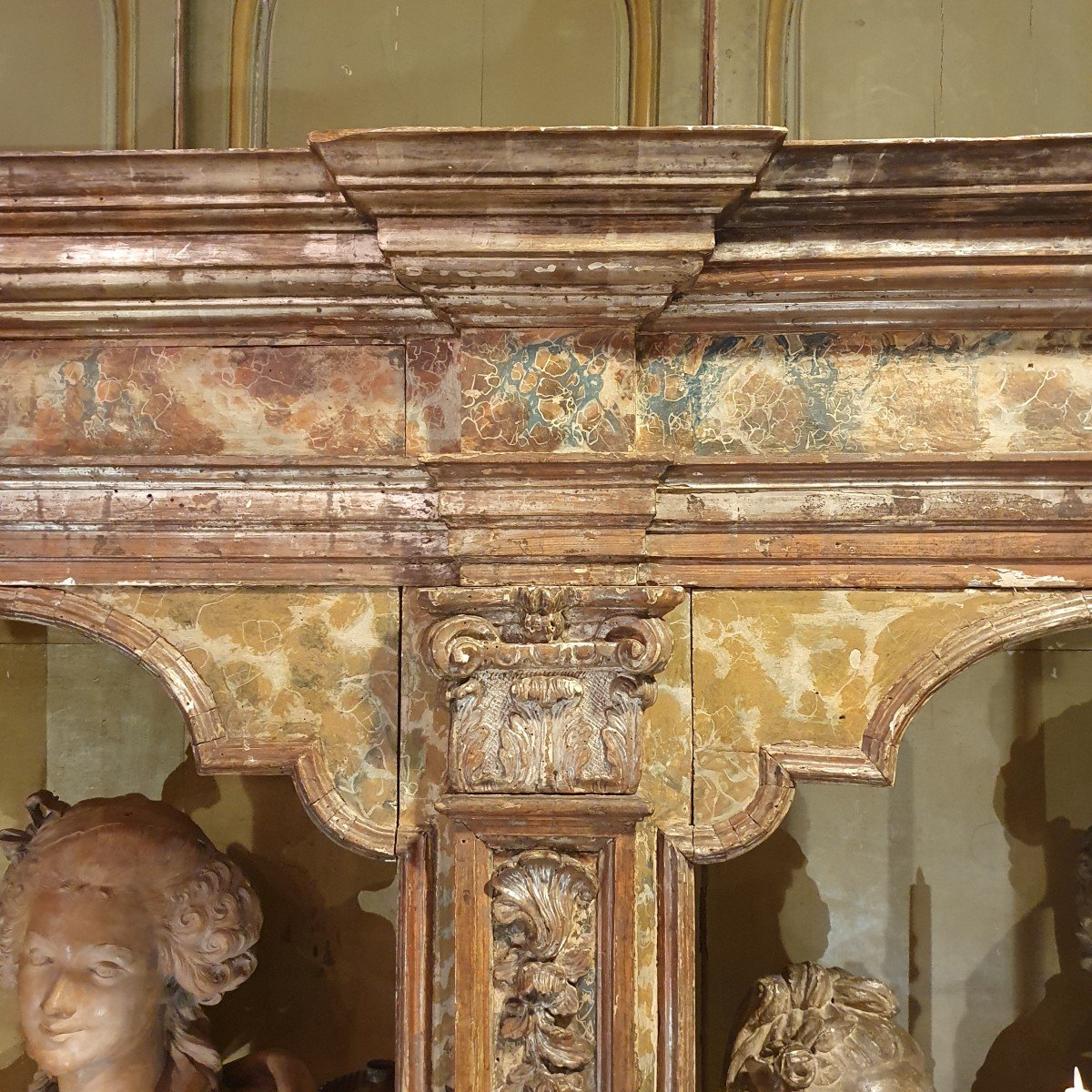 Important Meuble De Boiserie Du XVIIème Siècle-photo-4