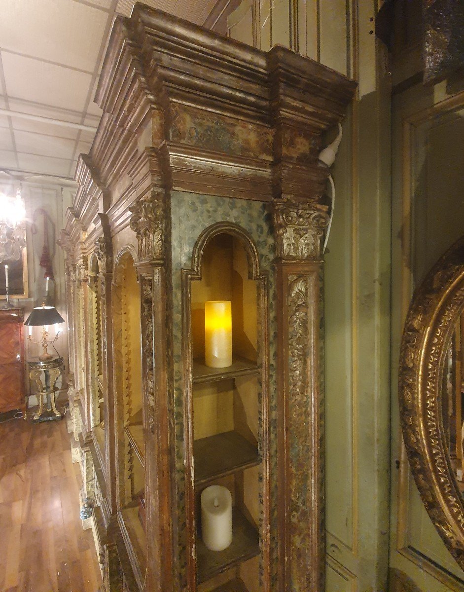 Important Meuble De Boiserie Du XVIIème Siècle-photo-4