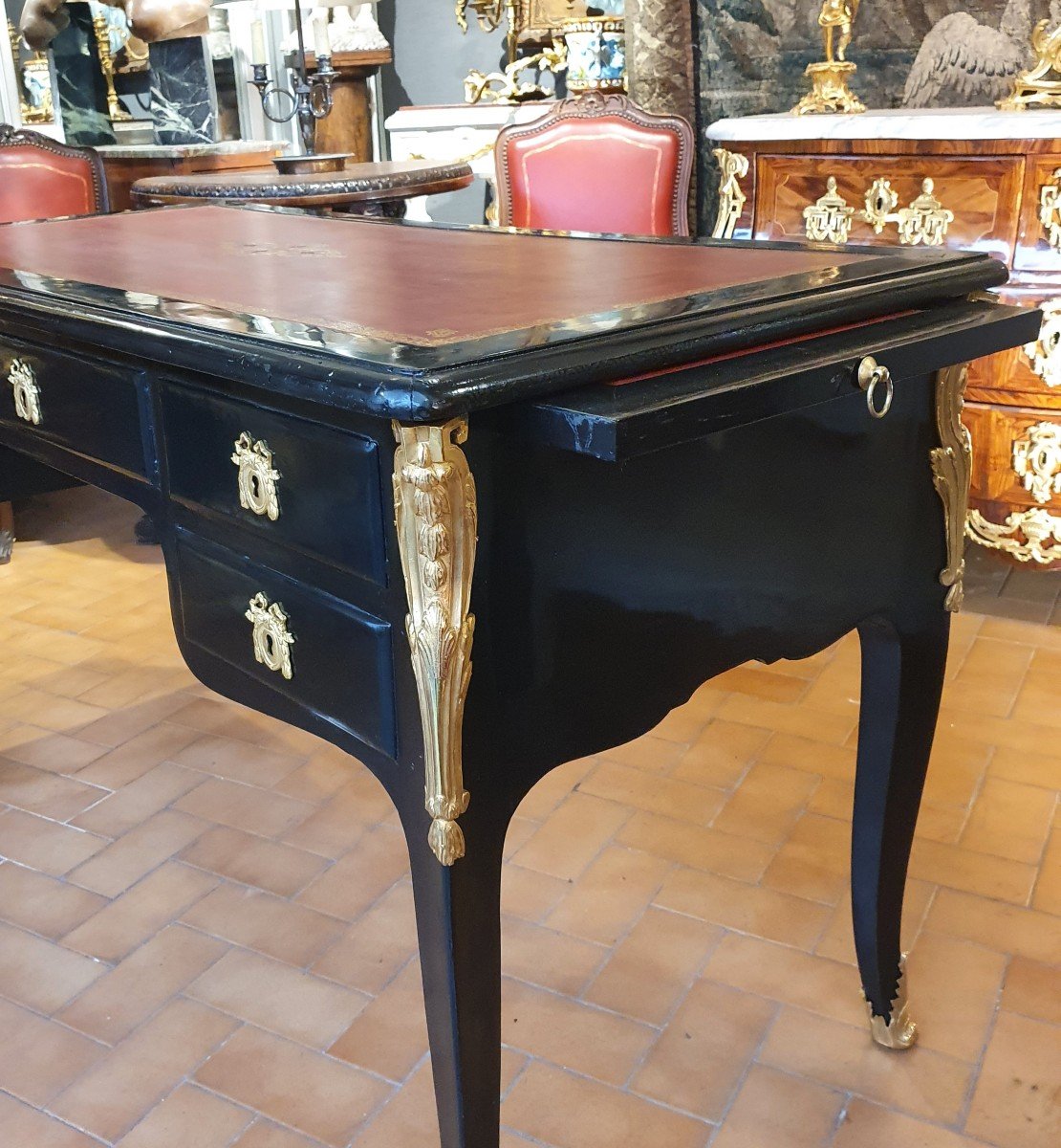 Louis XV Period Flat Desk-photo-4