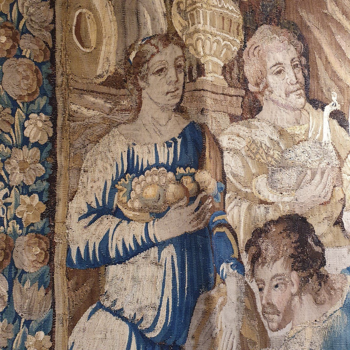 Tapisserie Aubusson Epoque Louis XIV-photo-2
