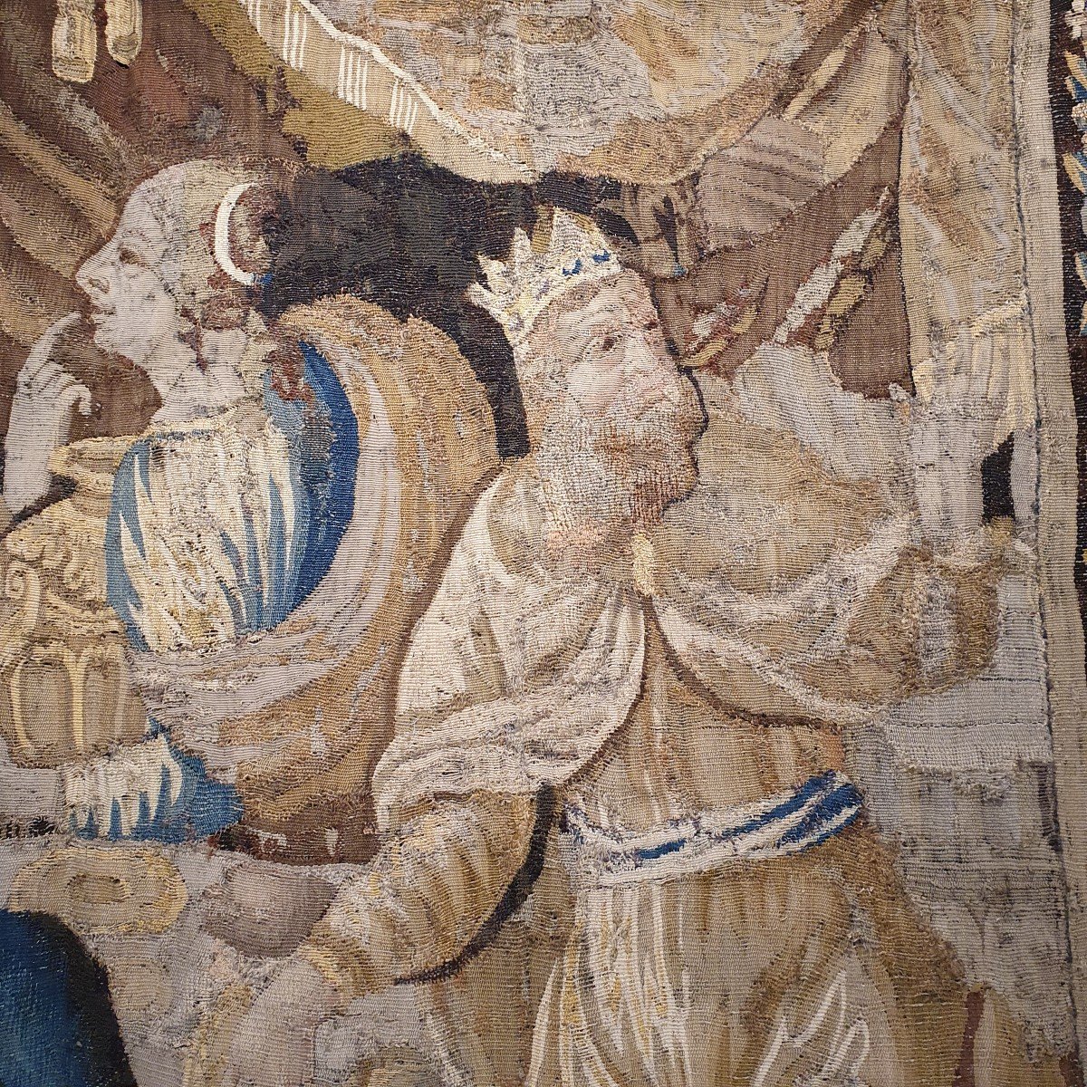 Tapisserie Aubusson Epoque Louis XIV-photo-3