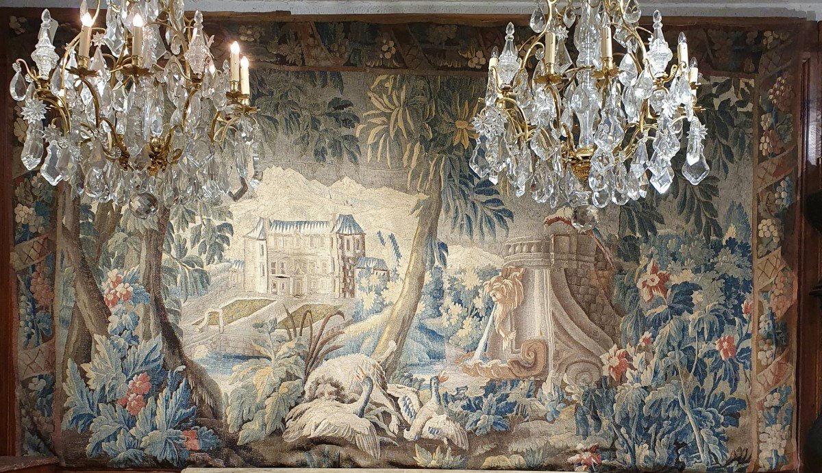 Tapisserie Aubusson Epoque Louis XV
