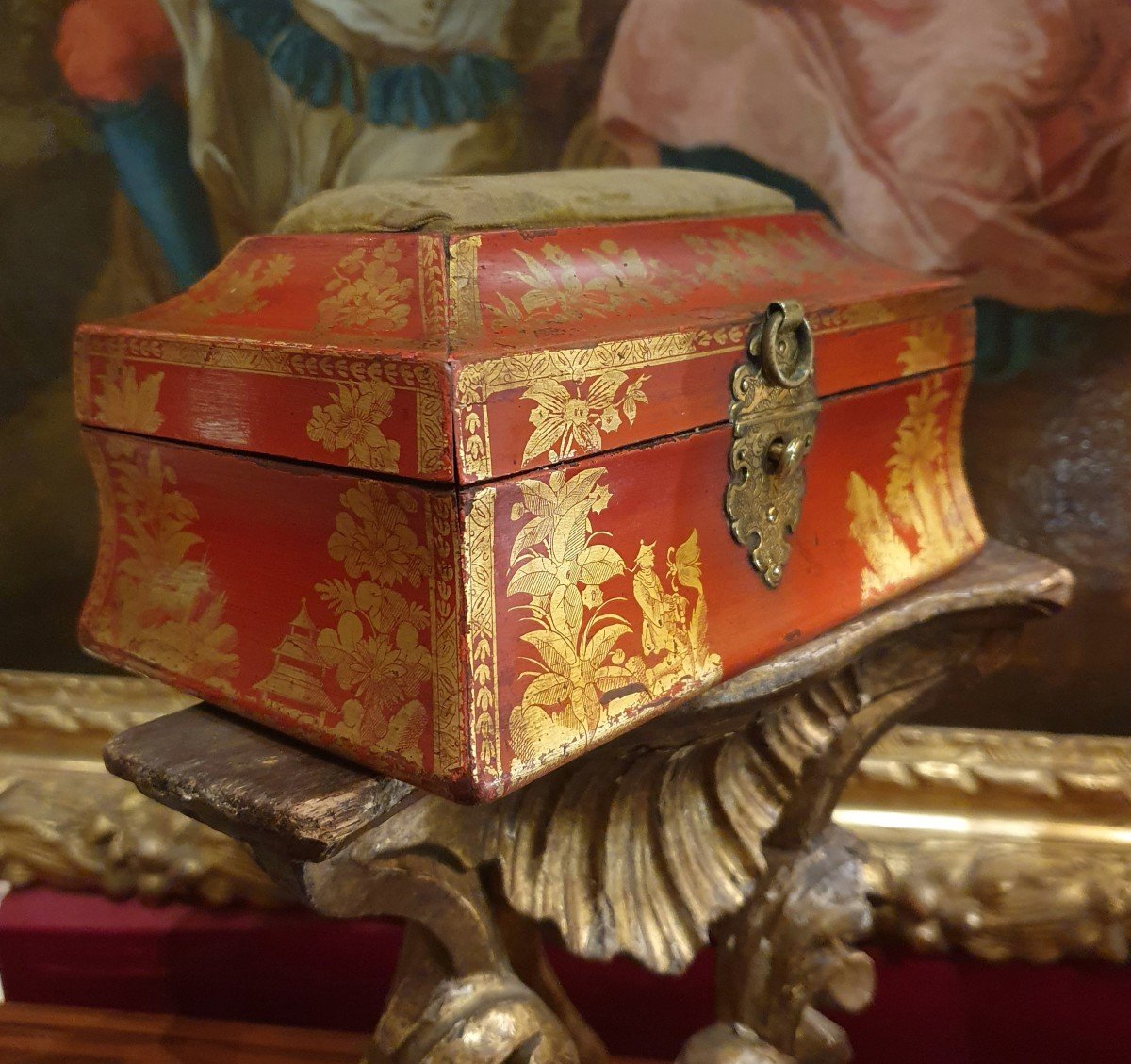 Coffret à Epingles Epoque Louis XV-photo-2