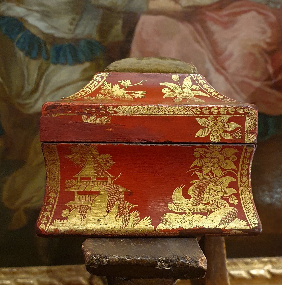 Coffret à Epingles Epoque Louis XV-photo-4