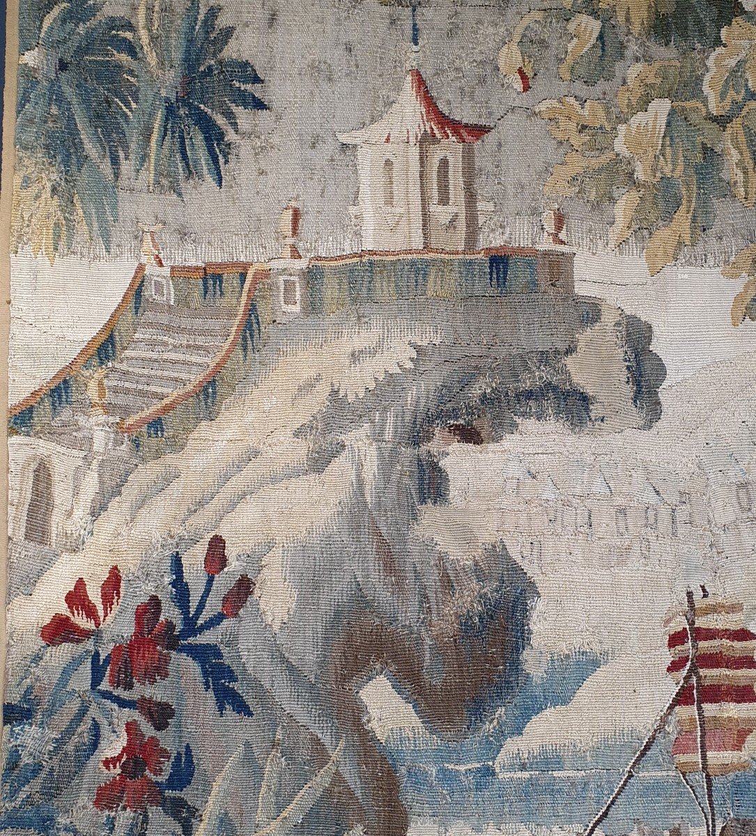 Aubusson Tapestry Louis XV Period-photo-2