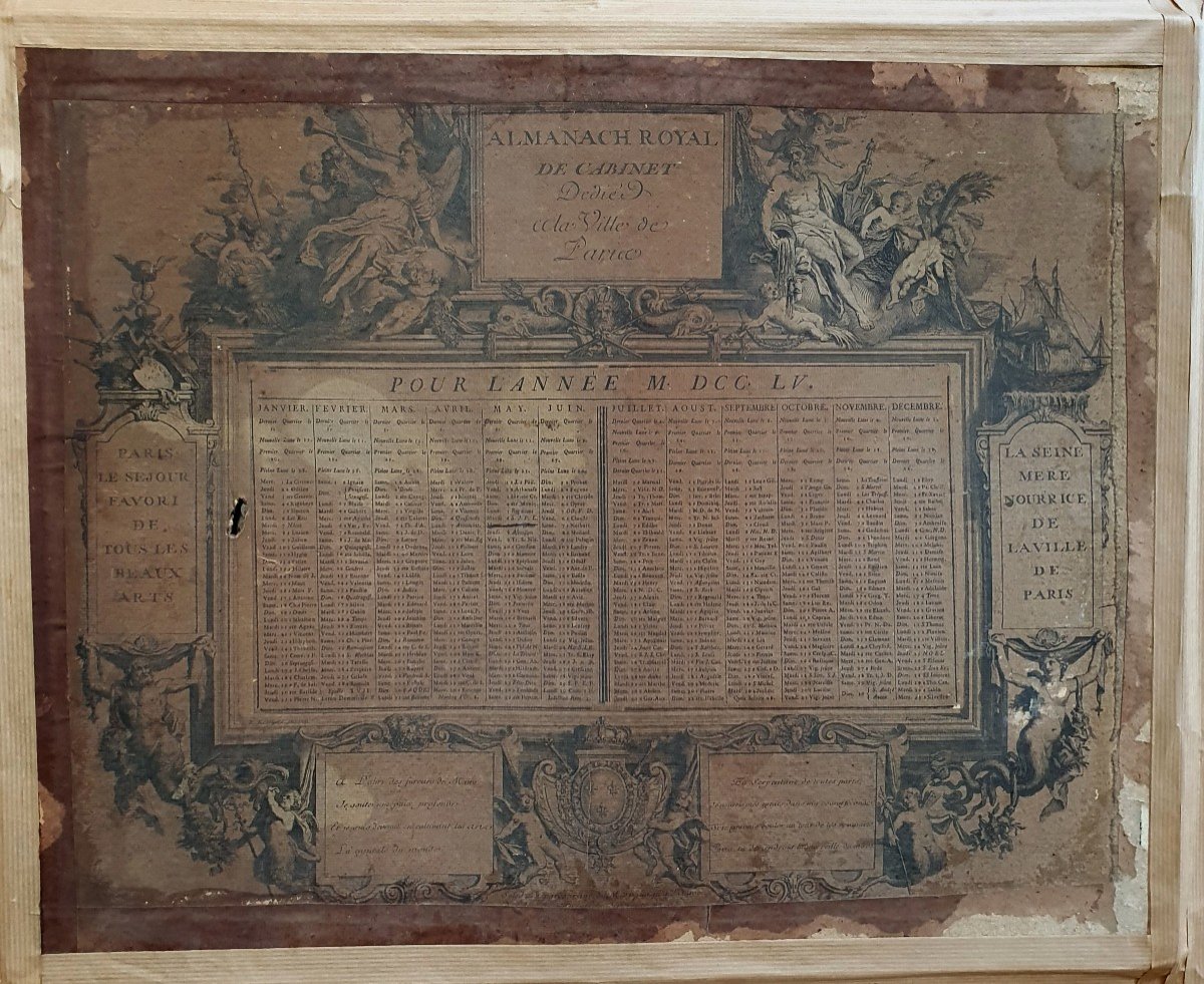 Pastel d'Homme En Habit De Cour Epoque Louis XV-photo-2