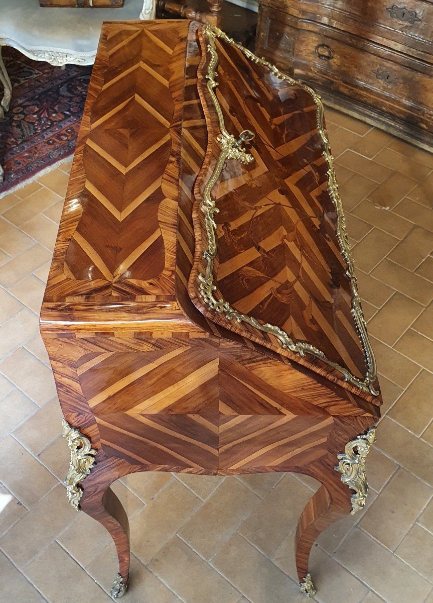 Slope Desk Louis XV Period-photo-3