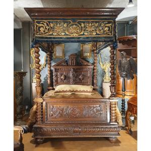 Renaissance Style Canopy Bed