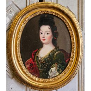 Presumed Portrait Of Mademoiselle De Nantes, Princess Of Condé