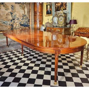 Important Dining Room Table Louis XVI Period