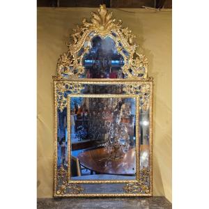 Important Miroir Epoque Louis XIV