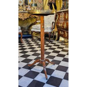 Small Epic Louis XVI Rack Pedestal Table