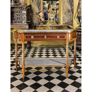 Mahogany Serving Console Louis XVI Period