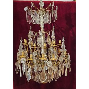 Important Cage Chandelier Late 18th Century