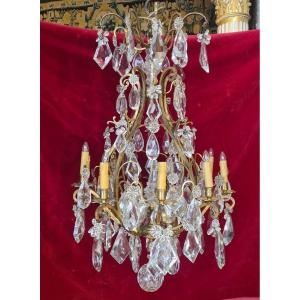 Louis XV Style Cage Shape Chandelier