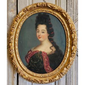 Portrait Of A Young Girl Under The Reign Of Louis XIV