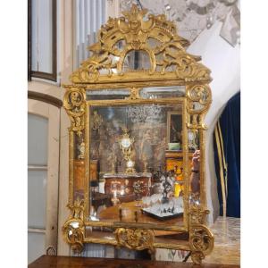 Regency Period Gilded Wood Mirror