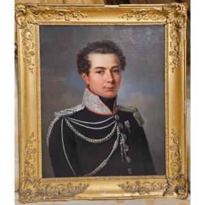 Portrait Of An Officer Of The King's Bodyguard