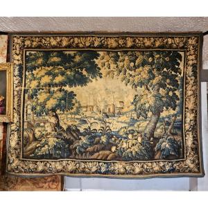 Tapisserie Dite Verdure Aubusson XVIIème Siècle