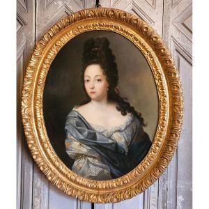 Portrait Of A Young Woman From The Reign Of Louis XIV