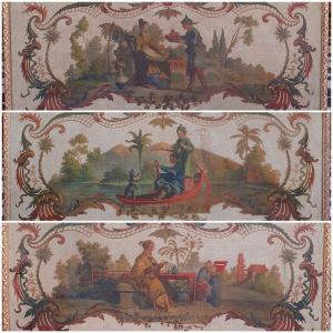 Suite Of Three Chinoiserie Louis XV Style