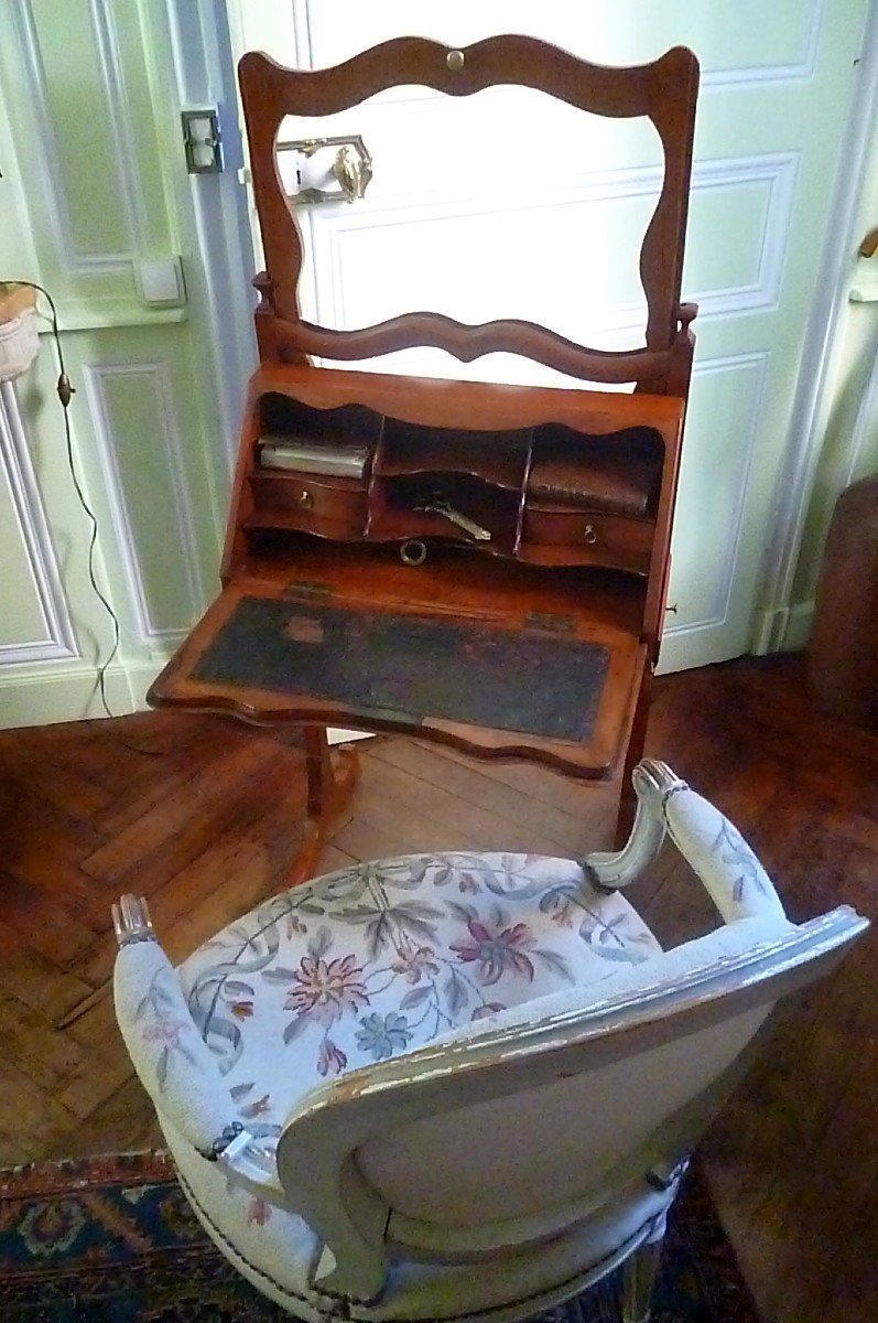 Flying Desk And Fireplace Screen From The XVIII E Time-photo-6