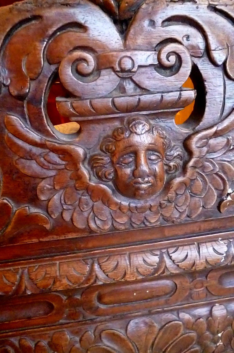 Carved Wood XVII E Century-photo-2