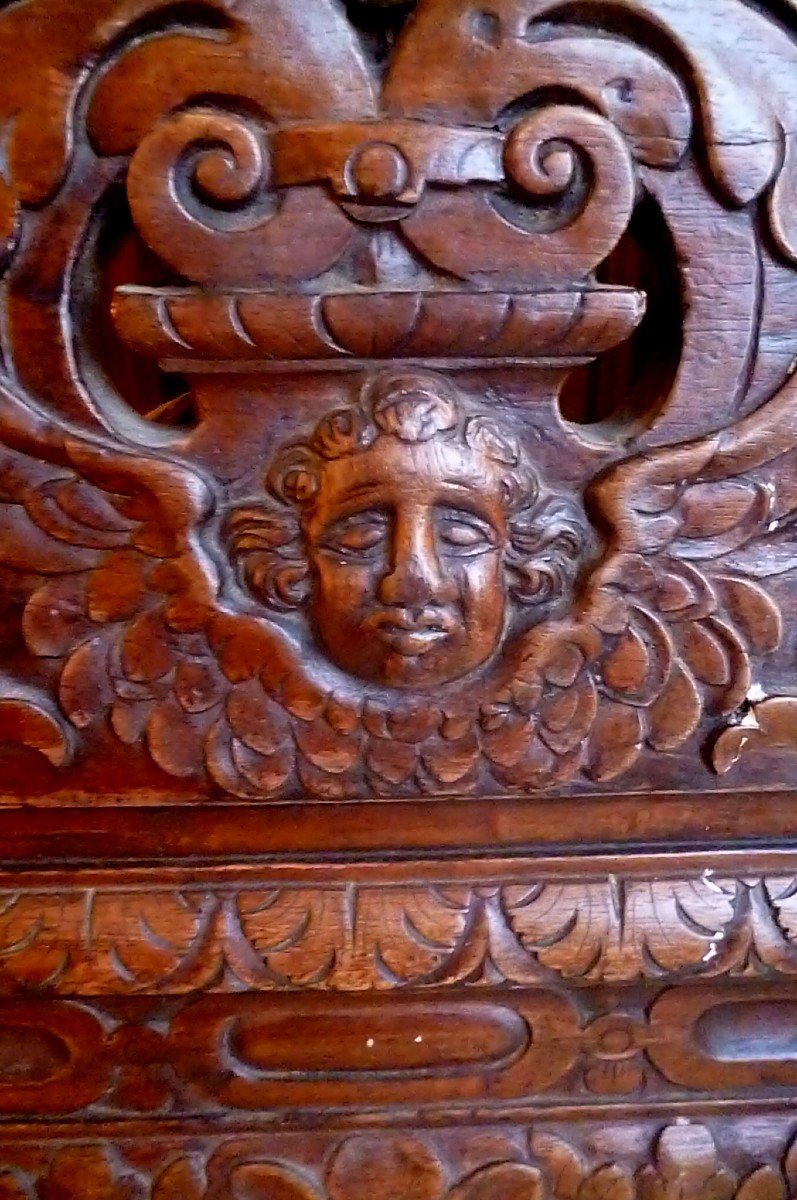 Carved Wood XVII E Century-photo-1