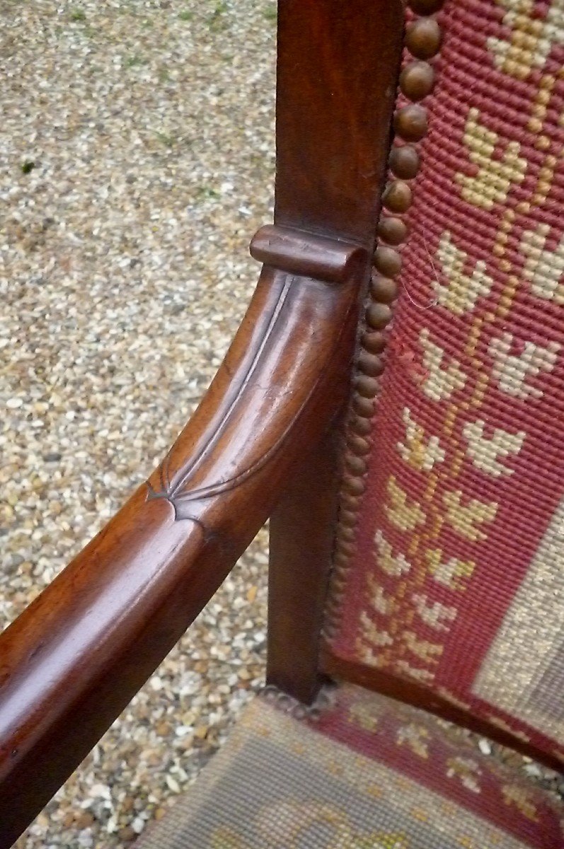 Pair Of Empire Period Armchairs-photo-1