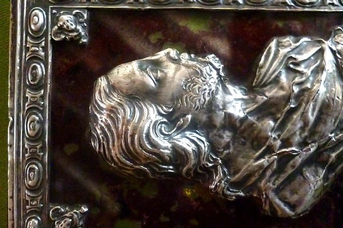 Christ  En  Argent  Italie  époque  XVII E  Siècle -photo-5