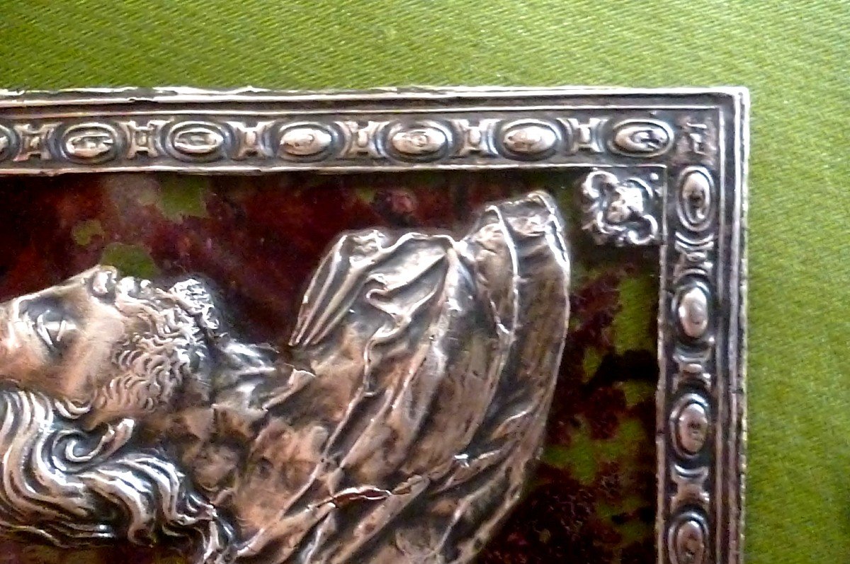 Christ  En  Argent  Italie  époque  XVII E  Siècle -photo-8