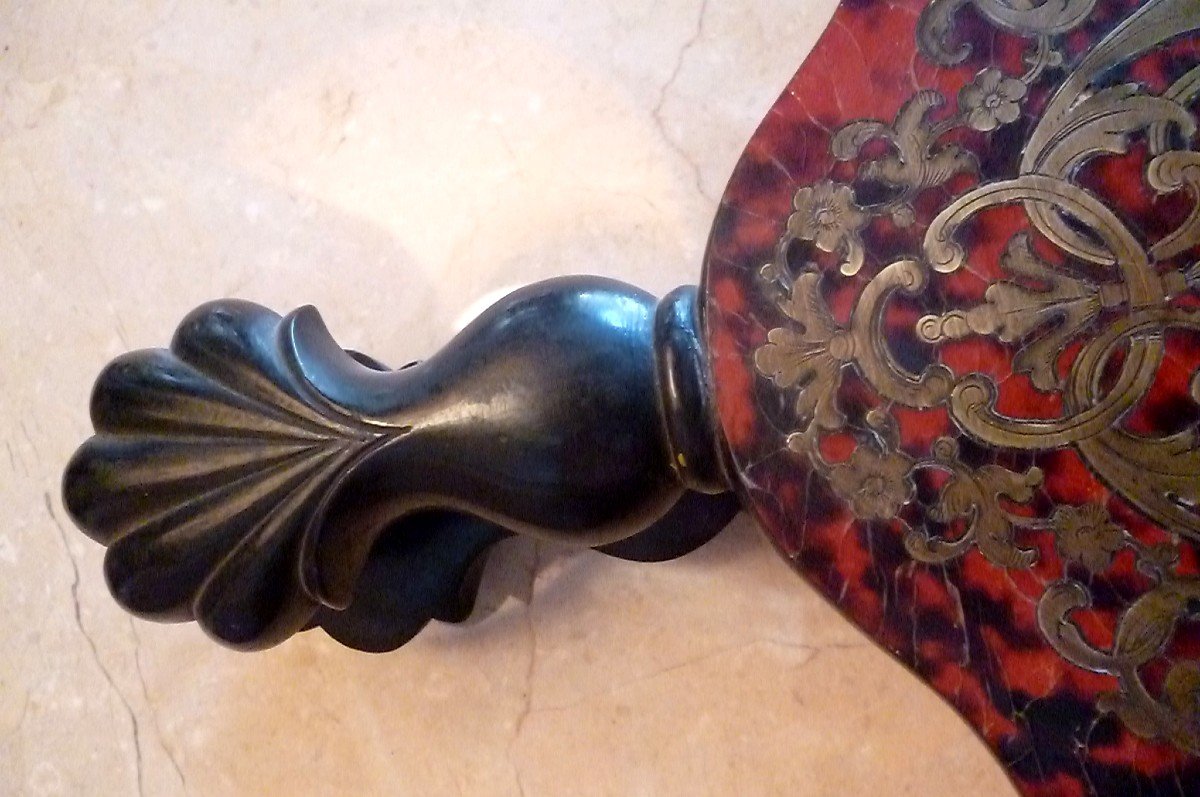 Soufflet Marqueterie Boulle époque N III-photo-2
