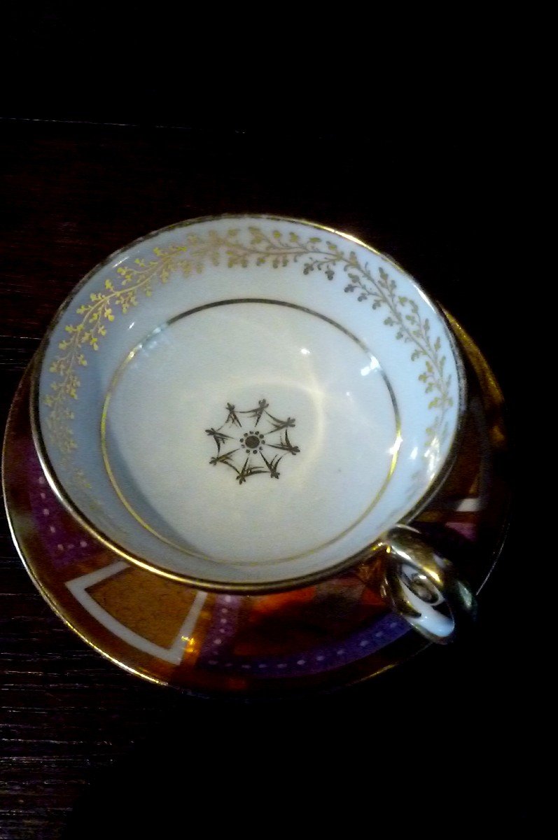 Empire Period Paris Porcelain Cup-photo-4