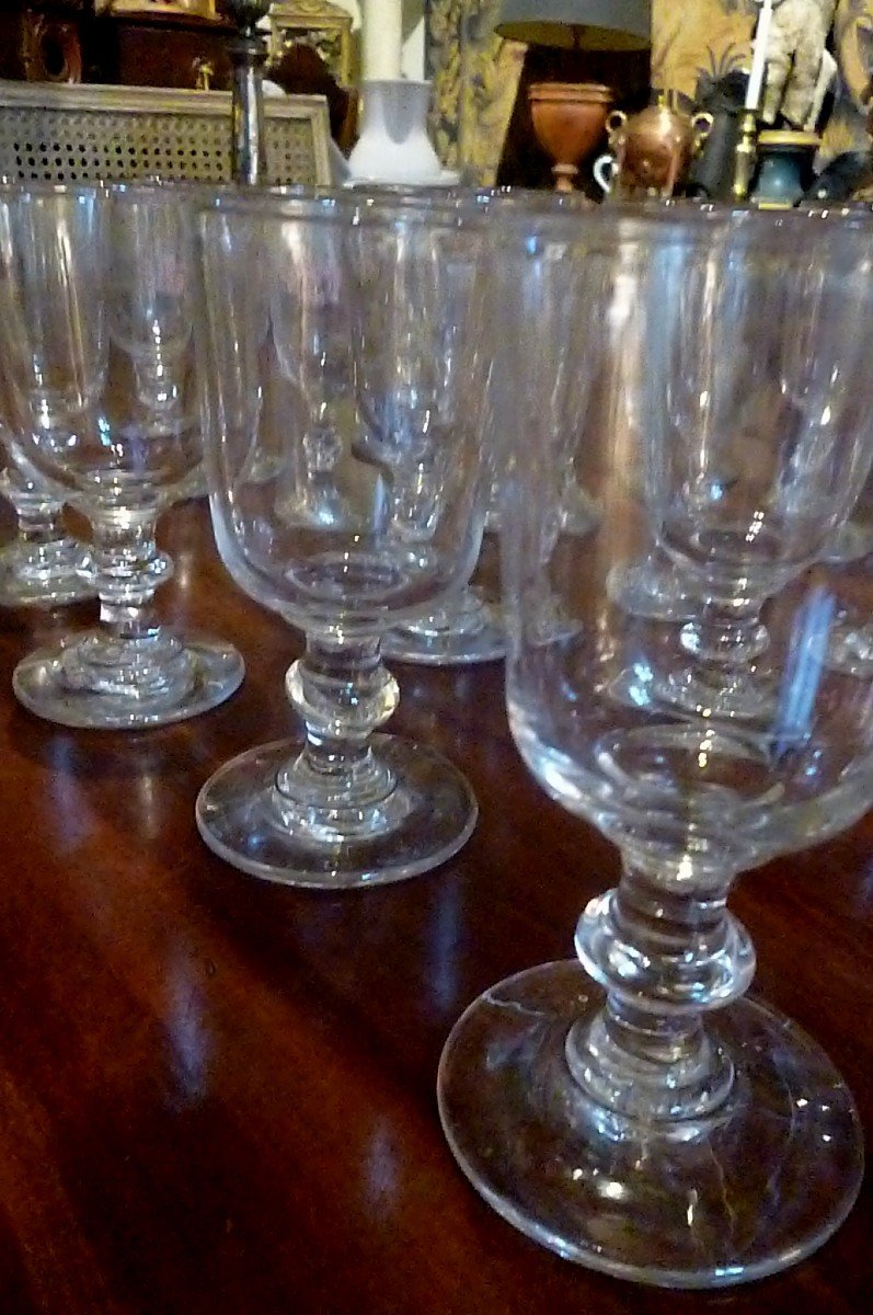  22  Verres  Epoque  Milieu Du  XIX E  Siècle-photo-5
