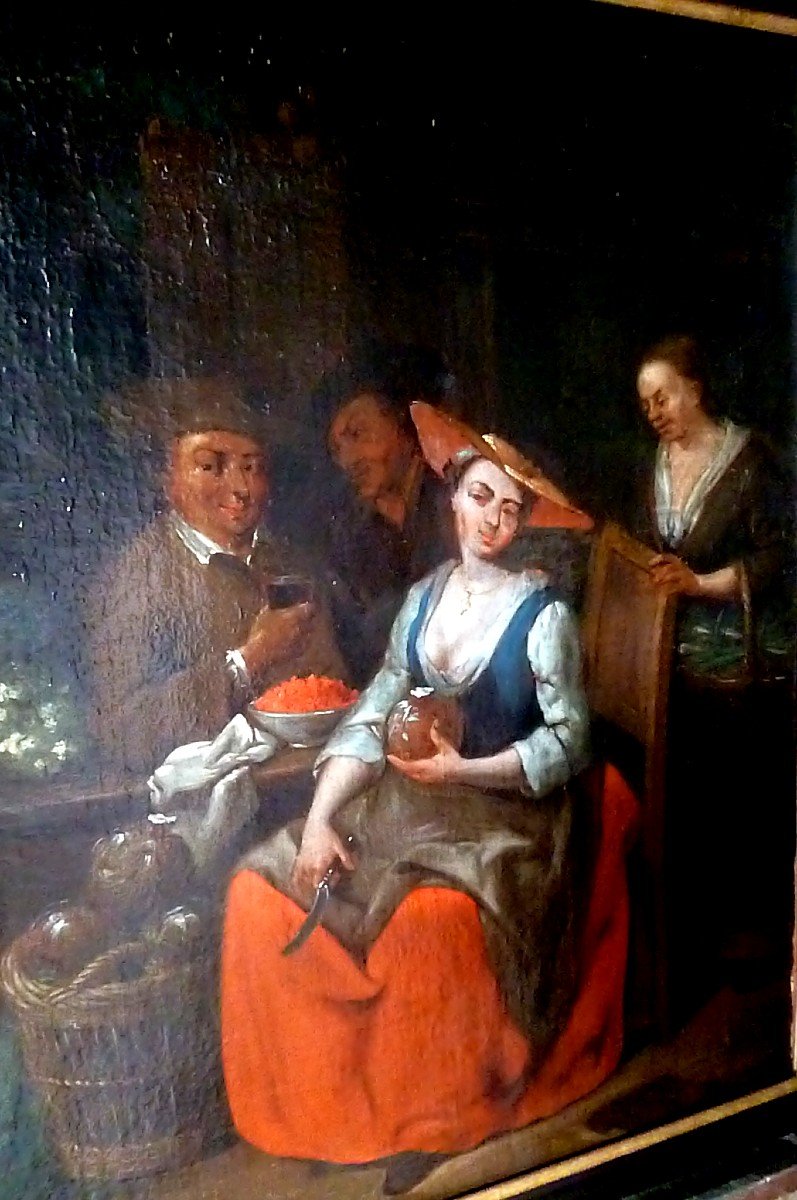 Lambrechts  Jean Baptiste   1680 / 1731  Ecole  Flamande -photo-5