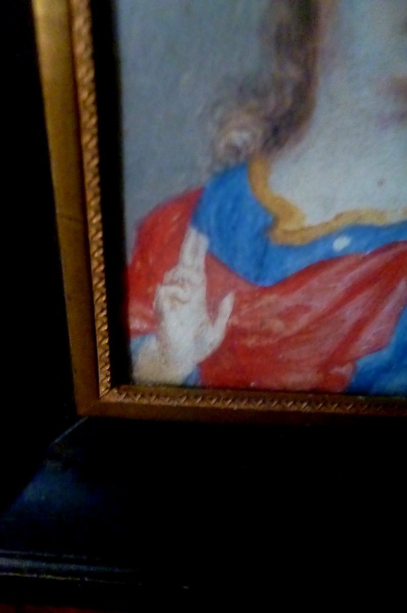 Miniature St John The Baptist, 18th Century-photo-4