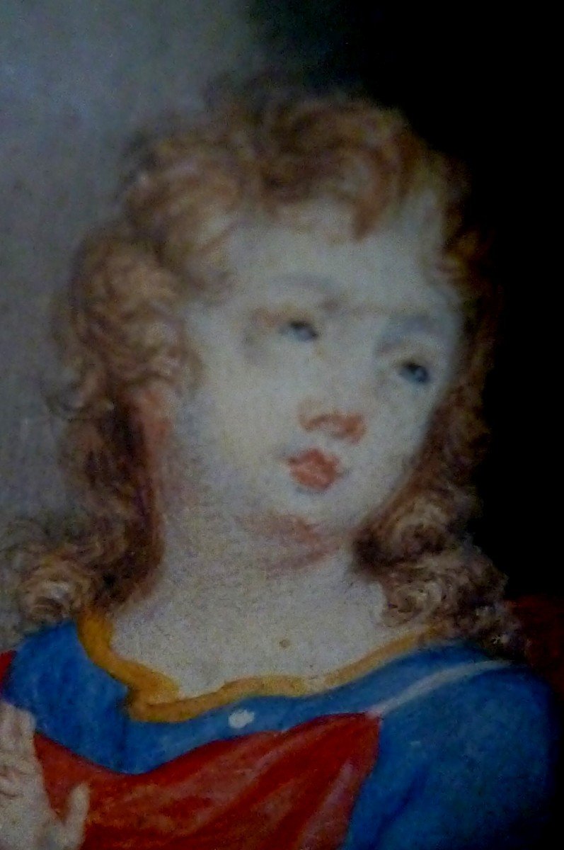 Miniature St John The Baptist, 18th Century-photo-1