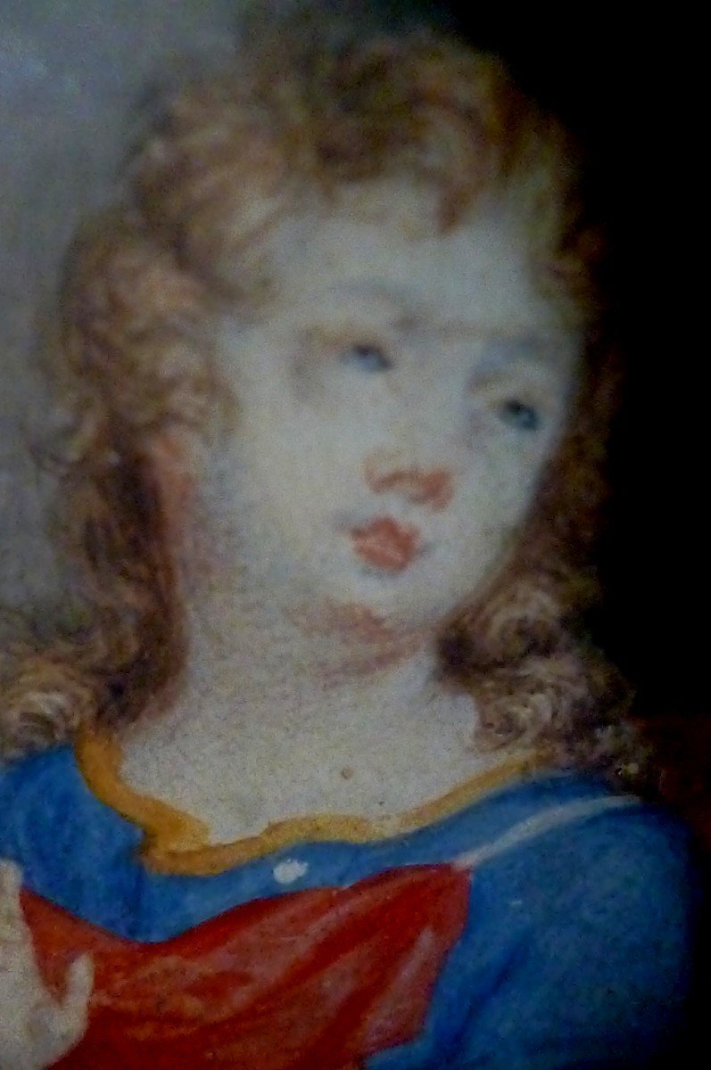 Miniature St John The Baptist, 18th Century-photo-5