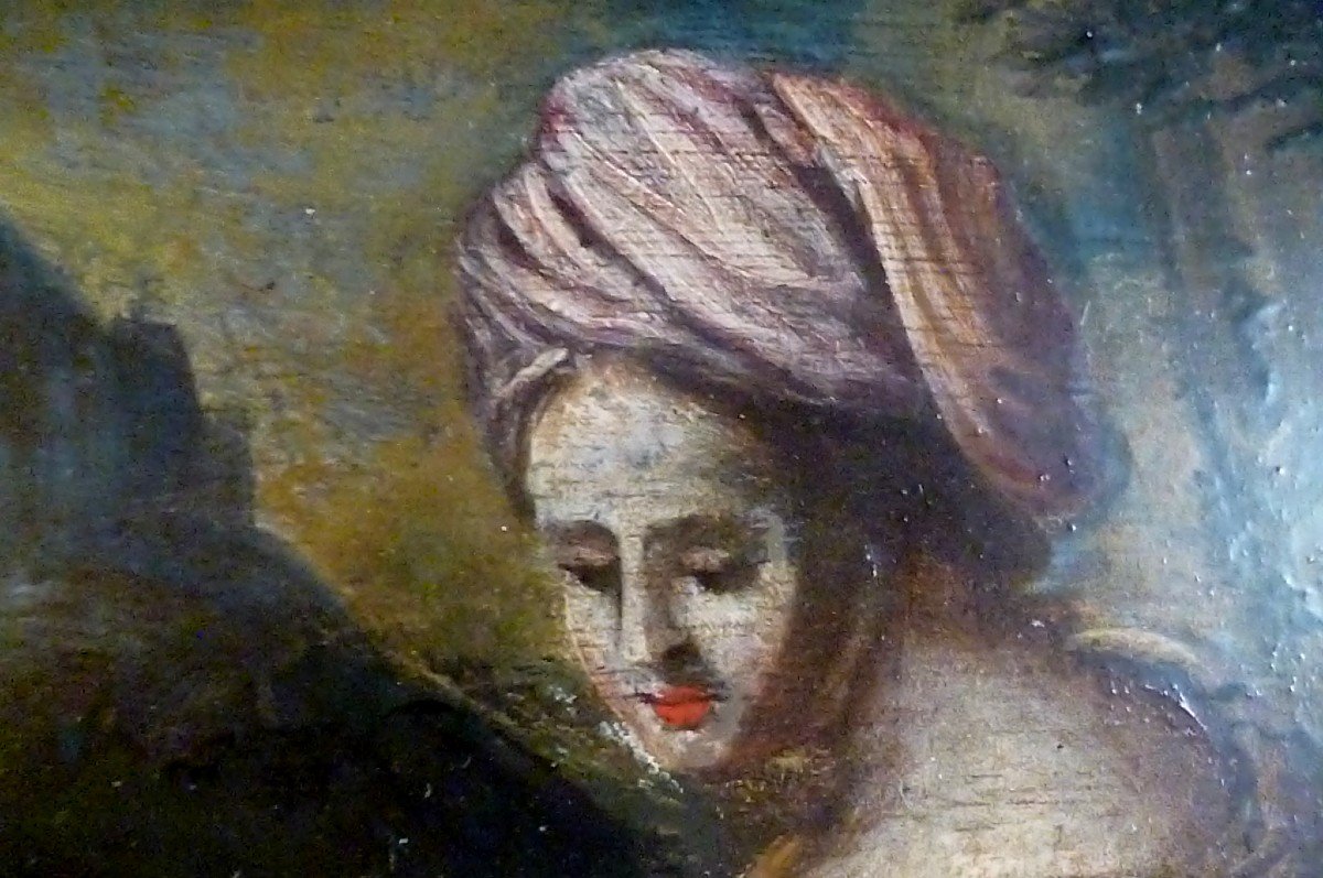 Oil On Panel Late Regency Period -photo-2