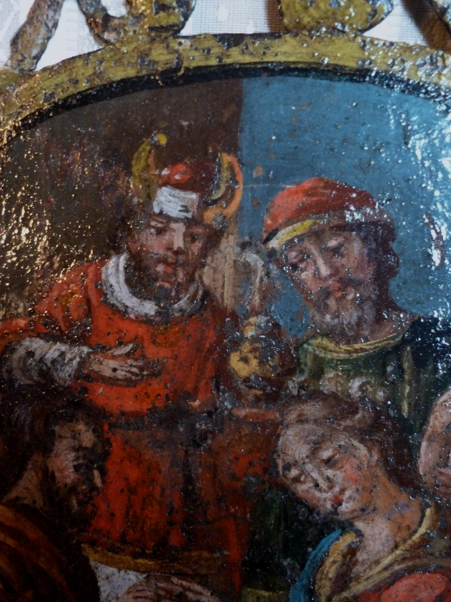 Ex  Voto  Alsacien  Epoque  XVIII E  Siècle-photo-6